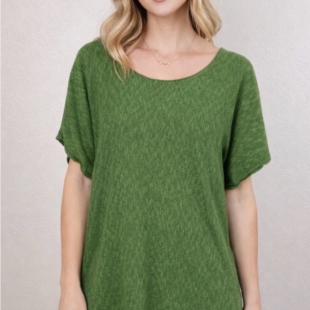 New Eileen Fisher Top Linen Cotton Blouse Oversized - Picture 6 of 6